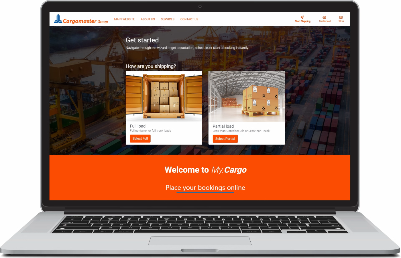My.Cargo Laptop