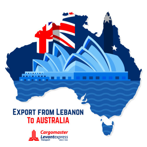 Groupage from Lebanon to Australia